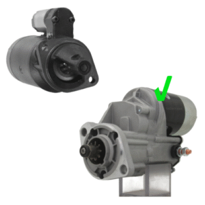 24V Anlasser für Toyota Stapler FDC15 FDC30 FDS20 2J 028000-3530 013530 ATS912