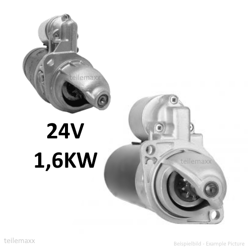 Anlasser 24V für Lombardini 904 7LD740... Bertolini KHD 0001316006 58402720 NEU