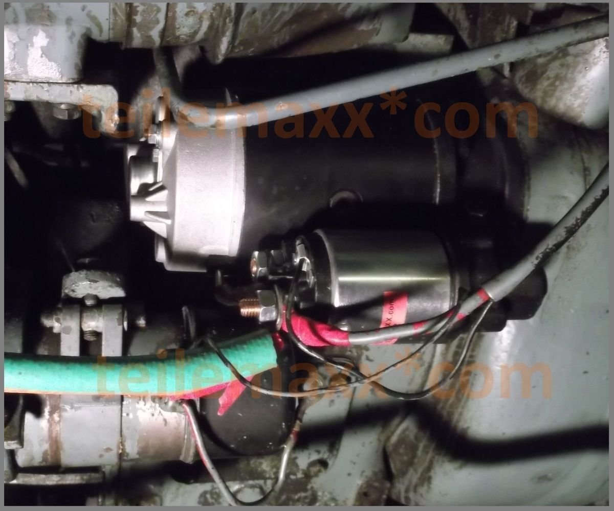 Anlasser für Lanz D112 BAUTZ AS122 B AS121 AKD12E AKD112E EGE1/12R4 0001306003 - Image 3