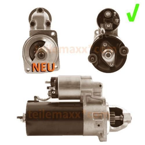 Anlasser für Piaggio Ape Calessino TM Classic Poker Quadricicio 0001109011 NEU