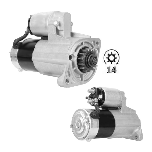 Anlasser für Doosan Mini Bagger DX15 DX18 Solar 015 Plus 018-VT ... 2.401-00003