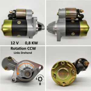 Anlasser passend für Rotek Motor ED4-0200 ... China Diesel 170F 178F 186F QD114A