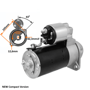 Anlasser für Pasquali 956 946 941 LDA100 LDA820 LDA91 LDA96 LDA97 LD640 AKS3359