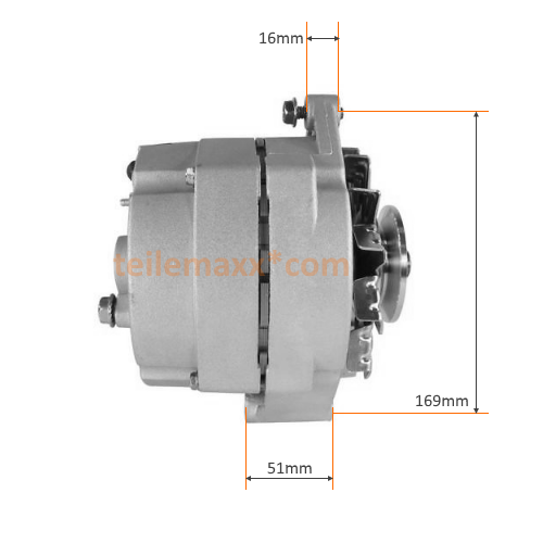 Lichtmaschine für Bobcat 443 553 743 975.. Kubota Motor .. Delco System ACH0505 - Image 3