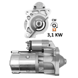 Anlasser für AH2541 Renault 2.1 Diesel Motor 2068ccm J8S ... 852750
