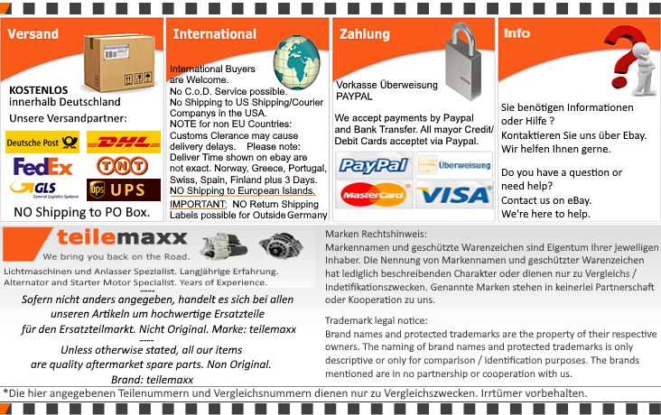 Lichtmaschine für Fiat X 1/9 Uno Tempra Lancia Y10 Autobianchi Zastava .. R3448 - Image 6