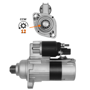 Anlasser für AH3841 Audi Seat Skoda VW TS18ER123 02M911024A 02M911024P 460436