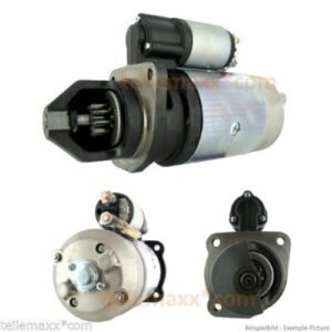 Starter motor for IHC IH CASE 0001367001 0001369016, high-speed motor with 9-volt armature