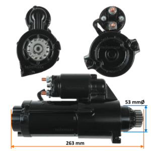 Anlasser für AM8208 Mercruiser Marine Mercury Mariner 8000208 8M0007921 M17MY06B