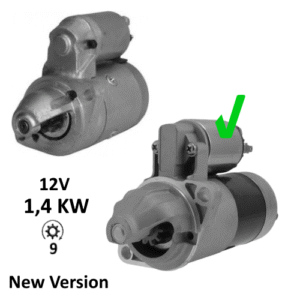 Anlasser für 66925301 Prestolite Stapler Caterpillar Clark Mitsubishi FG15 4G63