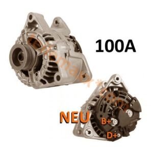Lichtmaschine für Opel Astra G H 1.2 16V 1.4 Corsa C Meriva. 0124415023 24437120