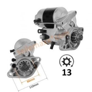 Starter für KUBOTA SCHÄFFER RANSOMES Belos Kramer 16235-63010 228000-6321 AKS990