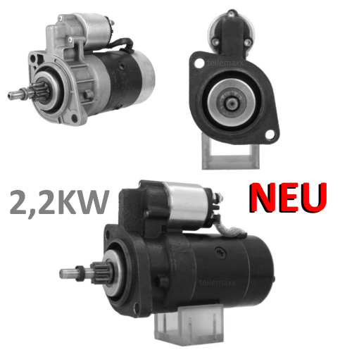 2,2KW Anlasser für VW T4 2.4 2370ccm Diesel AAB Automatik Multivan Caravelle ..